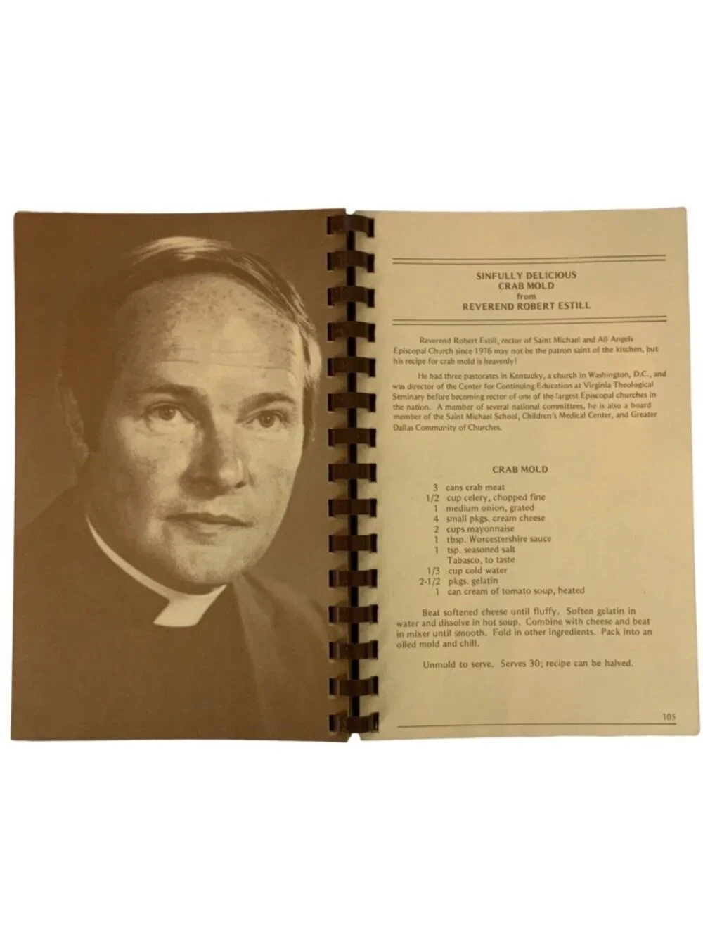 Media Rare Cookbook Favorite Recipes From Dallas Personalities 1979 Spiral Bound